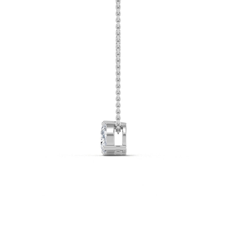 Toi et Moi Pear and Emerald Cut Lab Grown Diamond Necklace (3/4ctw) — MET-WN-0046 — source LGWFN0061-3.jpg