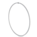 Four Prong Round Lab Grown Diamond Tennis Necklace — MET-WN-0044 — source LGWFN0063-2.jpg