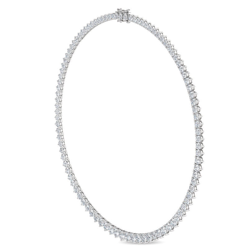 Graduated Riviera Round Lab Grown Diamond Tennis Necklace — MET-WN-0043 — source LGWFN0067-2.jpg