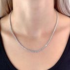 Graduated Riviera Round Lab Grown Diamond Tennis Necklace — MET-WN-0043 — source LGWFN0067-neck.jpg