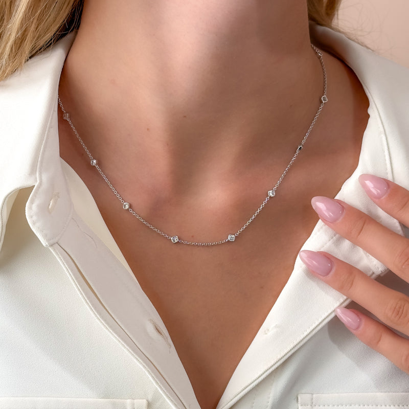 Lab Grown Diamond Station Necklace — MET-WN-0026 — source LGWFN0078-neck.jpg