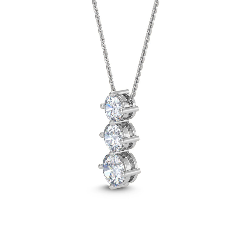 Three Stone Lab Grown Diamond Drop Necklace — source LGWFN0091-2.jpg
