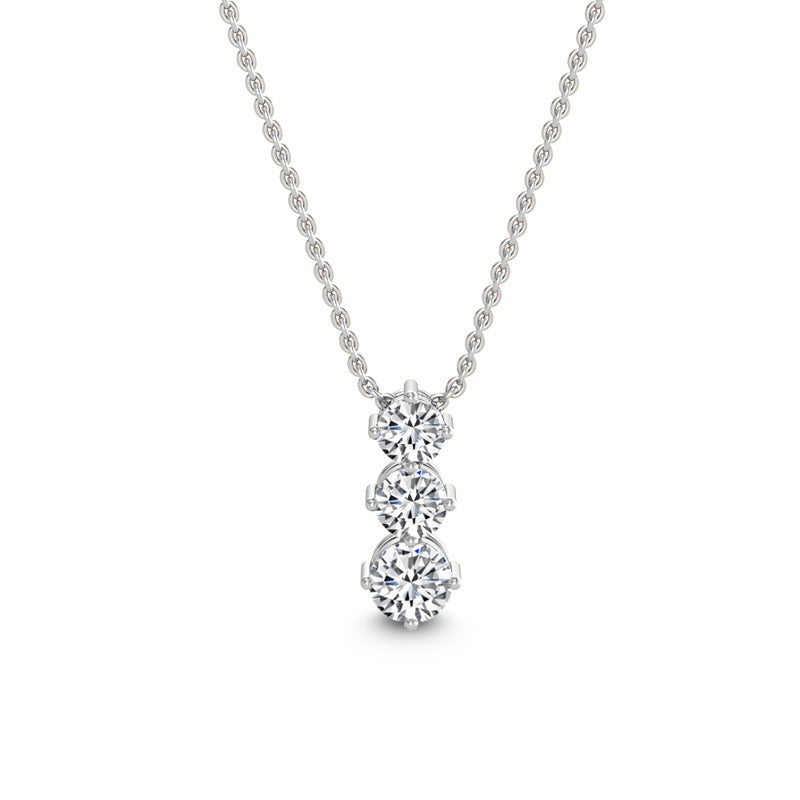 Three Stone Lab Grown Diamond Drop Necklace — source LGWFN0094-1.jpg