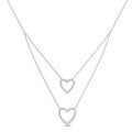 Double Heart Lab Grown Diamond Necklace — MET-WN-0027 — source LGWFN0099-1.jpg