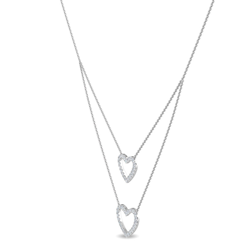 Double Heart Lab Grown Diamond Necklace — MET-WN-0027 — source LGWFN0099-2.jpg