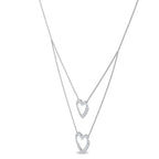 Collana con diamanti coltivati in laboratorio con doppio cuore — MET-WN-0027 — fonte LGWFN0099-2.jpg