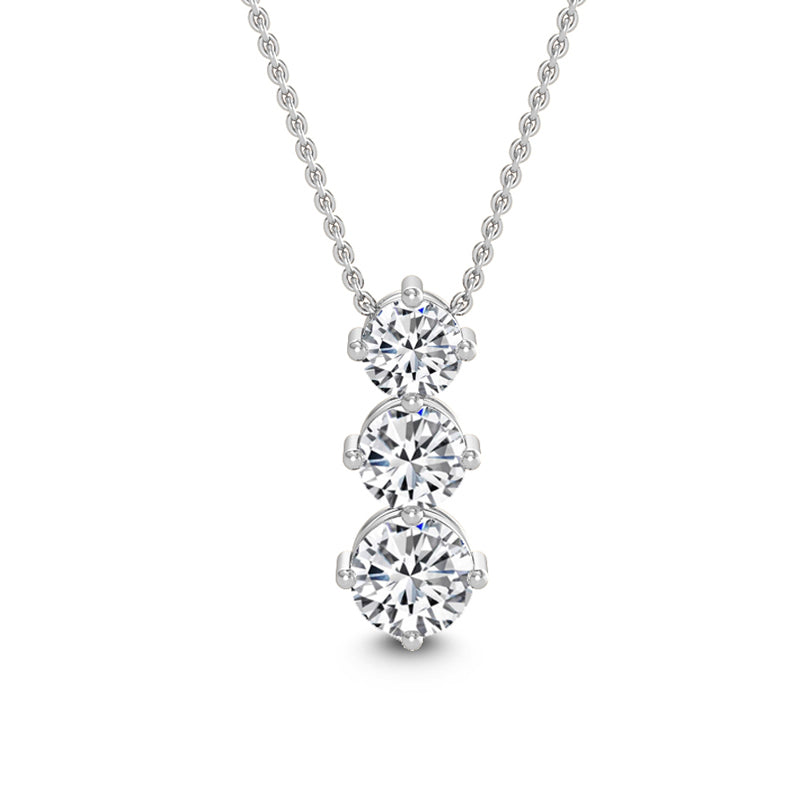 Three Stone Lab Grown Diamond Drop Necklace — source LGWFP0031-1.jpg