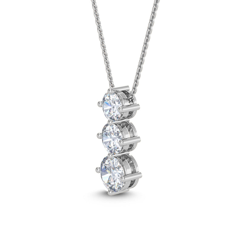 Three Stone Lab Grown Diamond Drop Necklace — source LGWFP0031-2.jpg