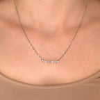 Elegant Shapes Bar Lab Grown Diamond Necklace — MET-WN-0028 — source LGWFP0046-neck.jpg