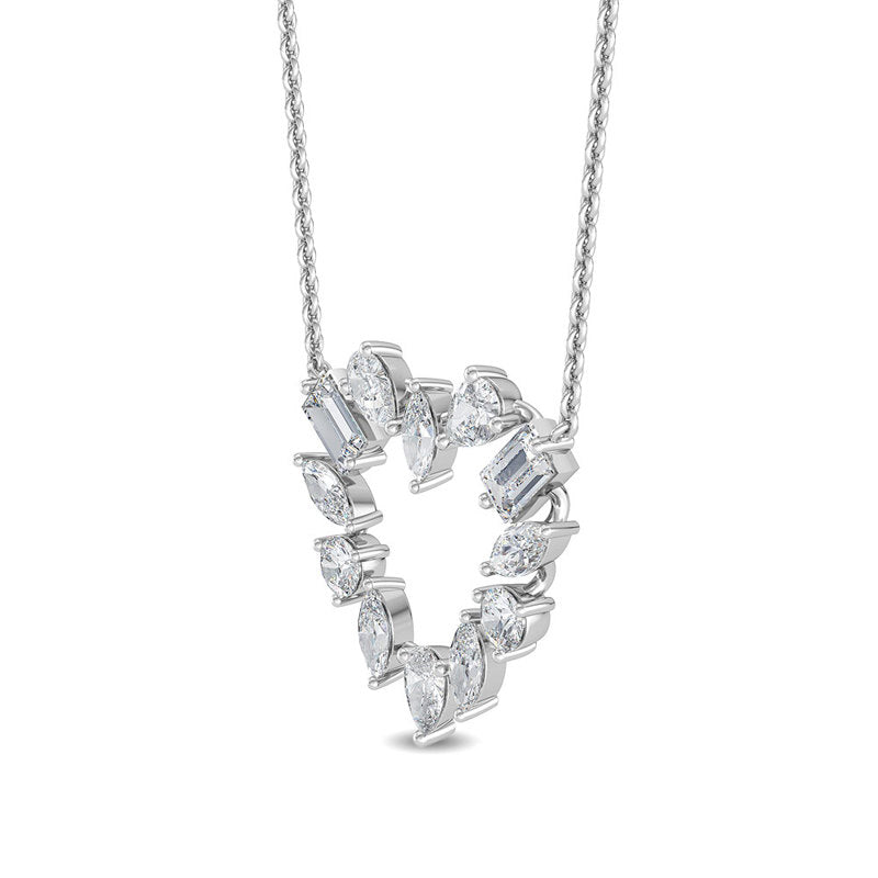 Elegant Shapes Lab Grown Diamond Heart Necklace (1ctw) — MET-WN-0030 — source LGWFP0048-2.jpg