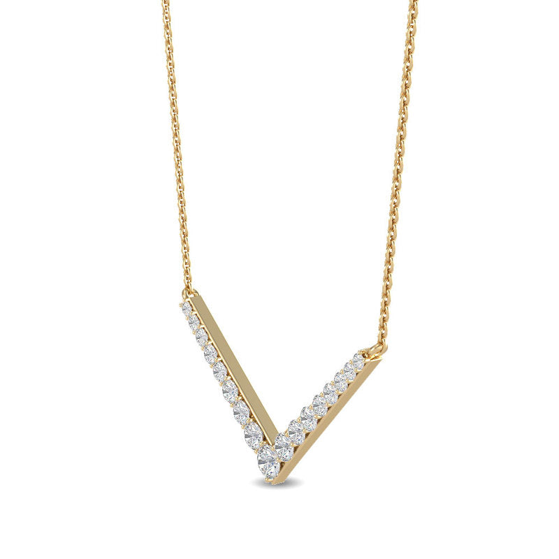V Lab Grown Diamond Necklace (1/2ctw) — MET-WN-0049 — source LGYFN0029-2.jpg