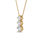 Three Stone Lab Grown Diamond Drop Necklace — source LGYFN0035-2.jpg