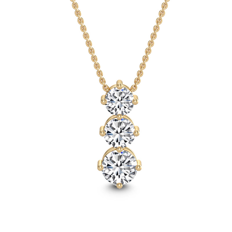 Three Stone Lab Grown Diamond Drop Necklace — source LGYFN0036-1.jpg