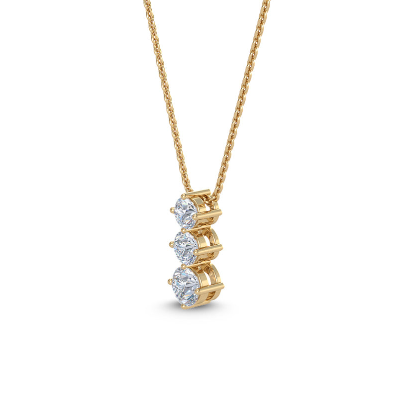 Three Stone Lab Grown Diamond Drop Necklace — source LGYFN0037-2.jpg