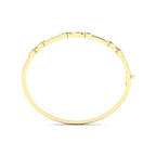 Harmony Marquise Bangle (3/4ctw) — MET-WB-0004 - 14K Yellow Gold