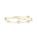 Yellow Gold Mixed Shaped Lab Grown Diamond Bracelet (9/10ctw)