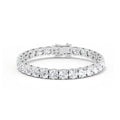 White Gold 17ctw Lab Grown Diamond Tennis Bracelet