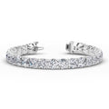 White Gold 26ctw Rivera Tennis Bracelet