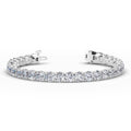 White Gold 21ctw Rivera Tennis Bracelet