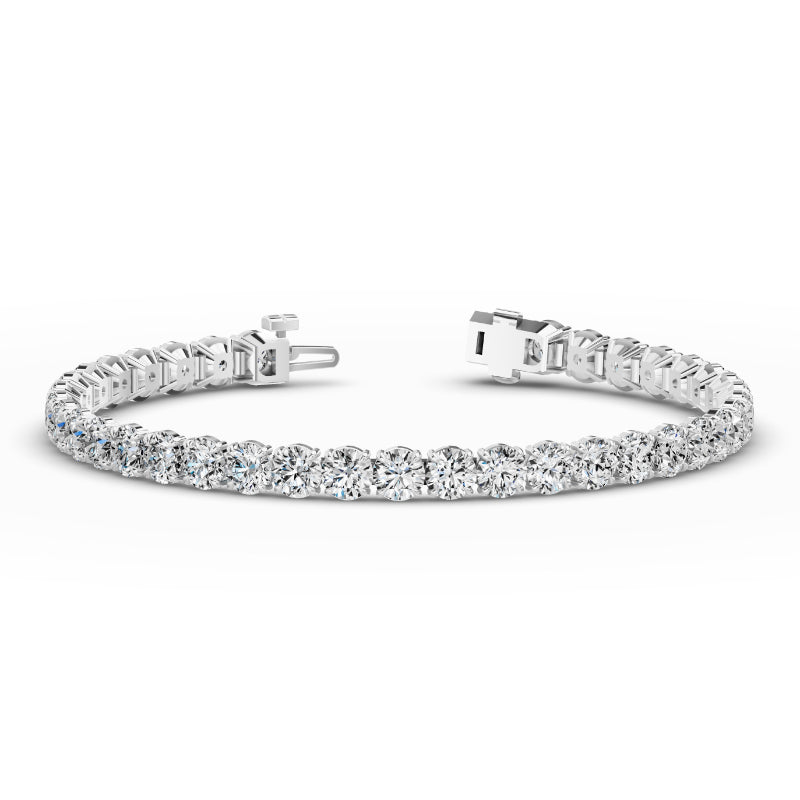 White Gold 14ctw Rivera Tennis Bracelet