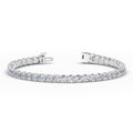 White Gold 10ctw Rivera Tennis Bracelet