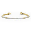 Yellow Gold 4ctw Rivera Tennis Bracelet