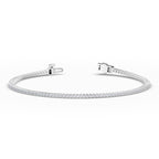 White Gold 1ctw Rivera Tennis Bracelet