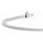White Gold 1ctw Rivera Tennis Bracelet — MET-WB-0051 — additional view