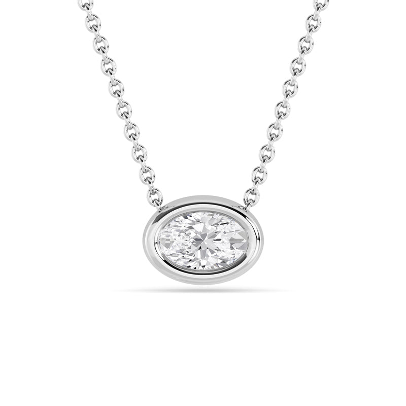 MET-WN-0003 petite bezel pendant — front view (LGPBZ0039-1; media 46363225751655)