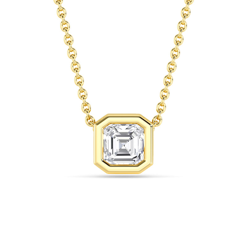 MET-WN-0003 petite bezel pendant — front view (LGPBZ0043-1; media 46363227029607)