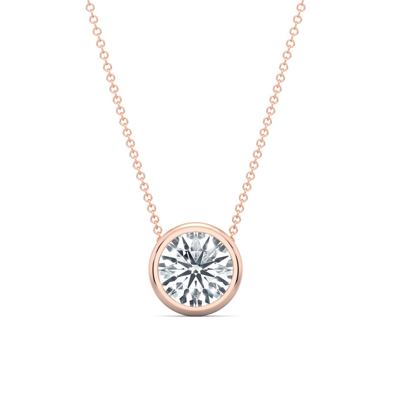 MET-WN-0004 bezel solitaire pendant — front view (LGRFP0035-1; media 46363398176871)