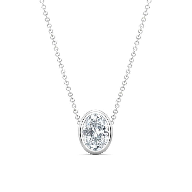 MET-WN-0004 bezel solitaire pendant — front view (LGWFP0051-1; media 46363399192679)