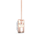MET-WN-0004 bezel solitär hänge - alternativ vy (LGRFP0025-2; media 46363399618663)