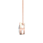 MET-WN-0004 bezel solitär hänge - alternativ vy (LGRFP0033-2; media 46363400372327)