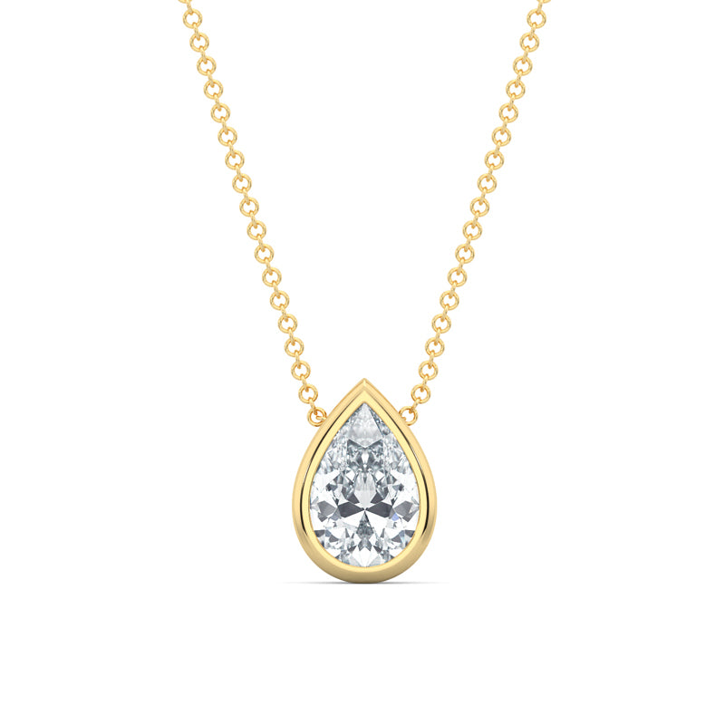 MET-WN-0004 bezel solitaire pendant — front view (LGYFP0031-1; media 46363400536167)