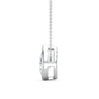MET-WN-0004 bezel solitär hänge - alternativ vy (LGWFP0056-2; media 46363400765543)
