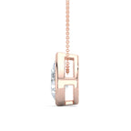 MET-WN-0004 bezel solitär hänge - alternativ vy (LGRFP0030-2; media 46363400962151)