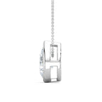 MET-WN-0004 bezel solitär hänge - alternativ vy (LGWFP0060-2; media 46363401060455)