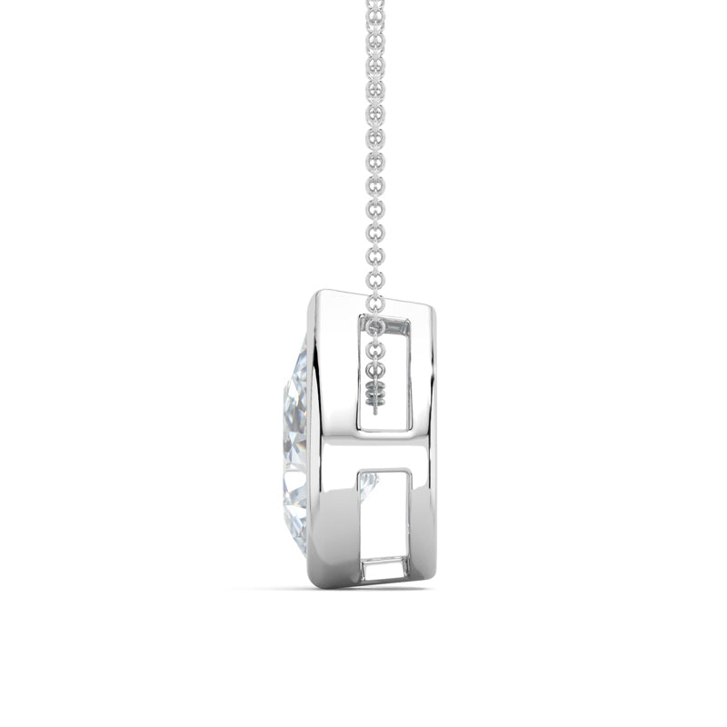 MET-WN-0004 bezel solitaire pendant — alternate view (LGWFP0060-2; media 46363401060455)
