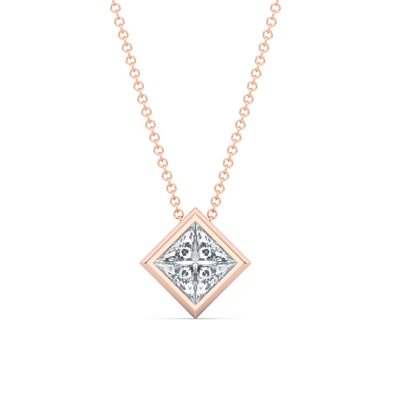MET-WN-0004 bezel solitaire pendant — front view (LGP100007-1; media 46363401420903)