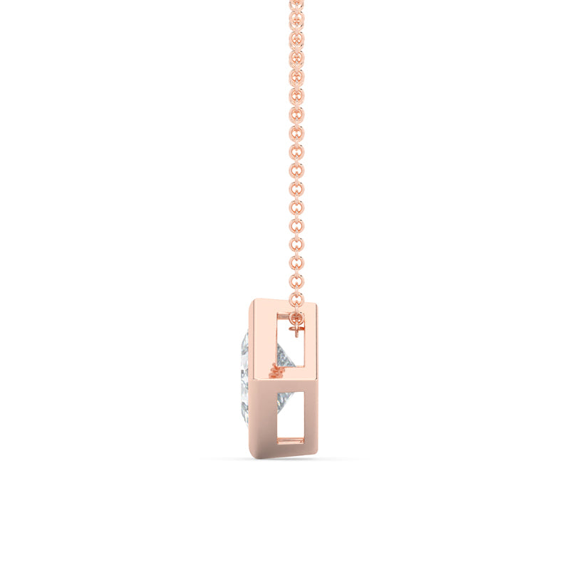 MET-WN-0004 bezel solitaire pendant — alternate view (LGRFP0034-2; media 46363401748583)