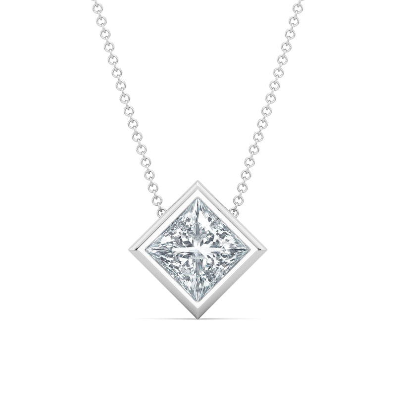MET-WN-0004 bezel solitaire pendant — front view (LGWFP0057-1; media 46363401912423)