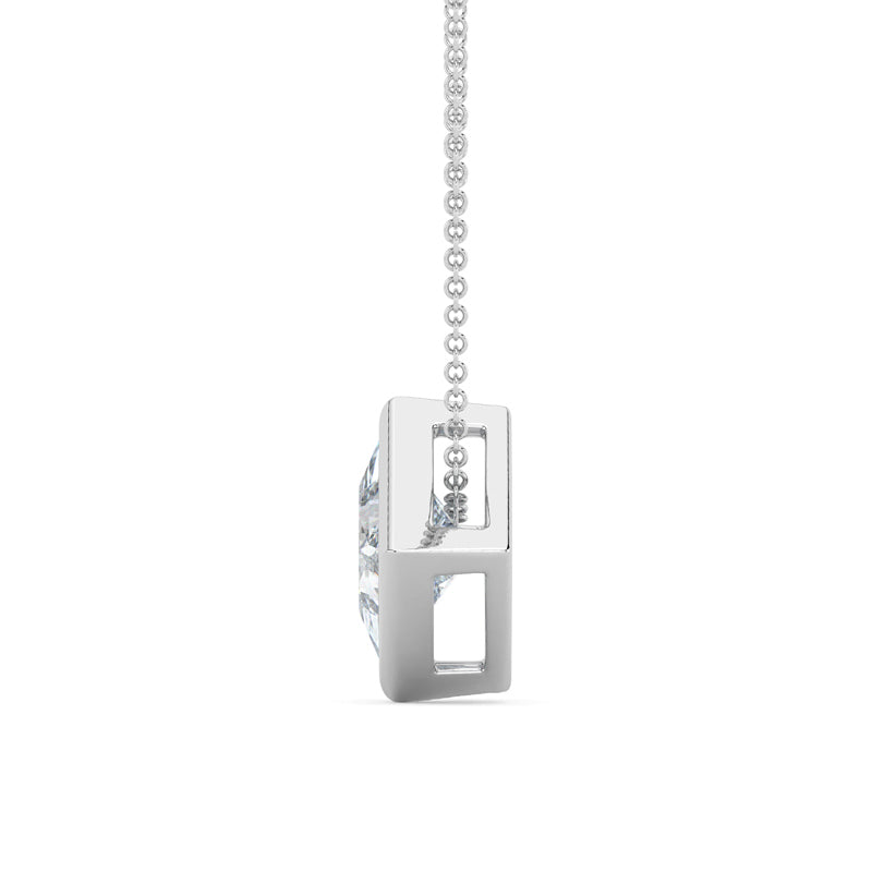 MET-WN-0004 bezel solitaire pendant — alternate view (LGWFP0057-2; media 46363401945191)