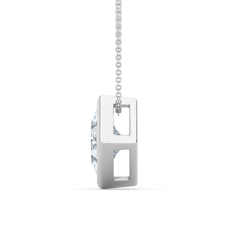 MET-WN-0004 bezel solitaire pendant — alternate view (LGWFP0061-2; media 46363402240103)