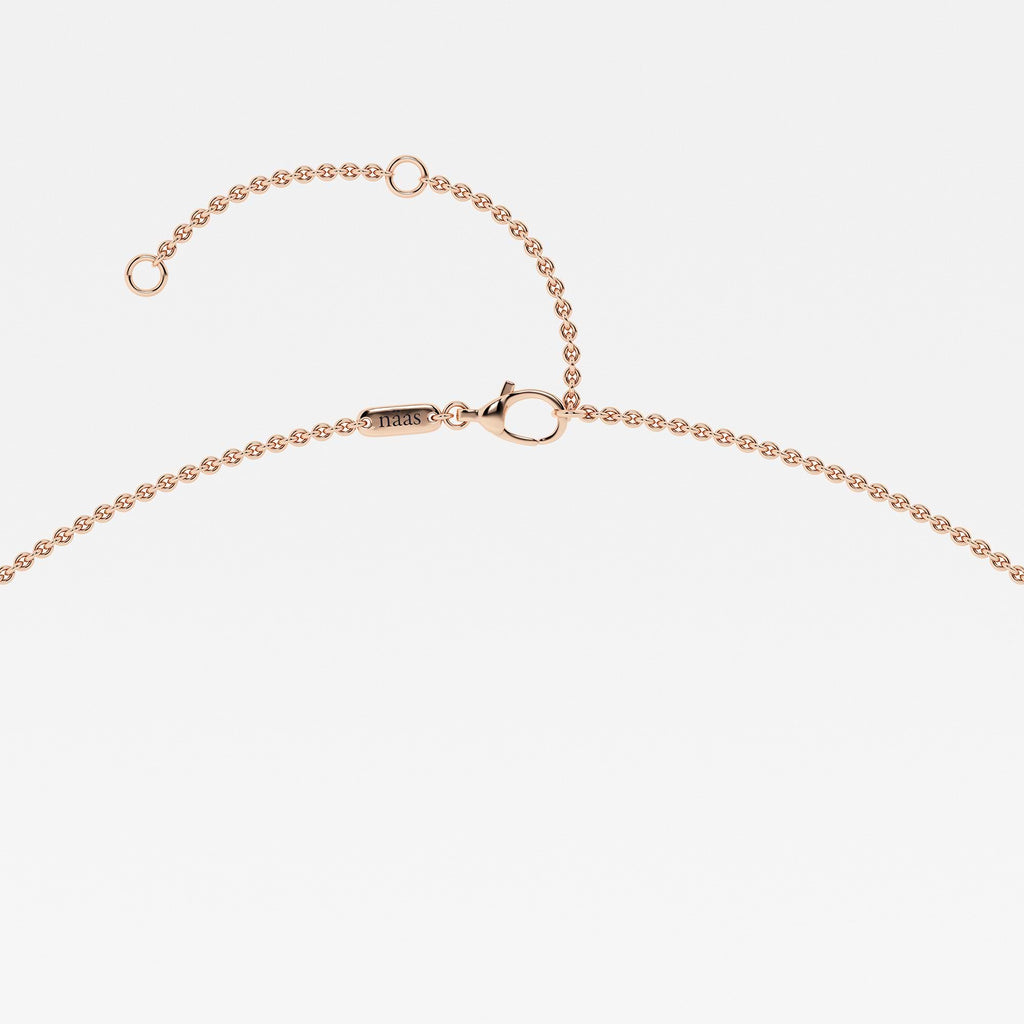 Peer diamanten bungelketting | GBS010 | 2cdd39926061