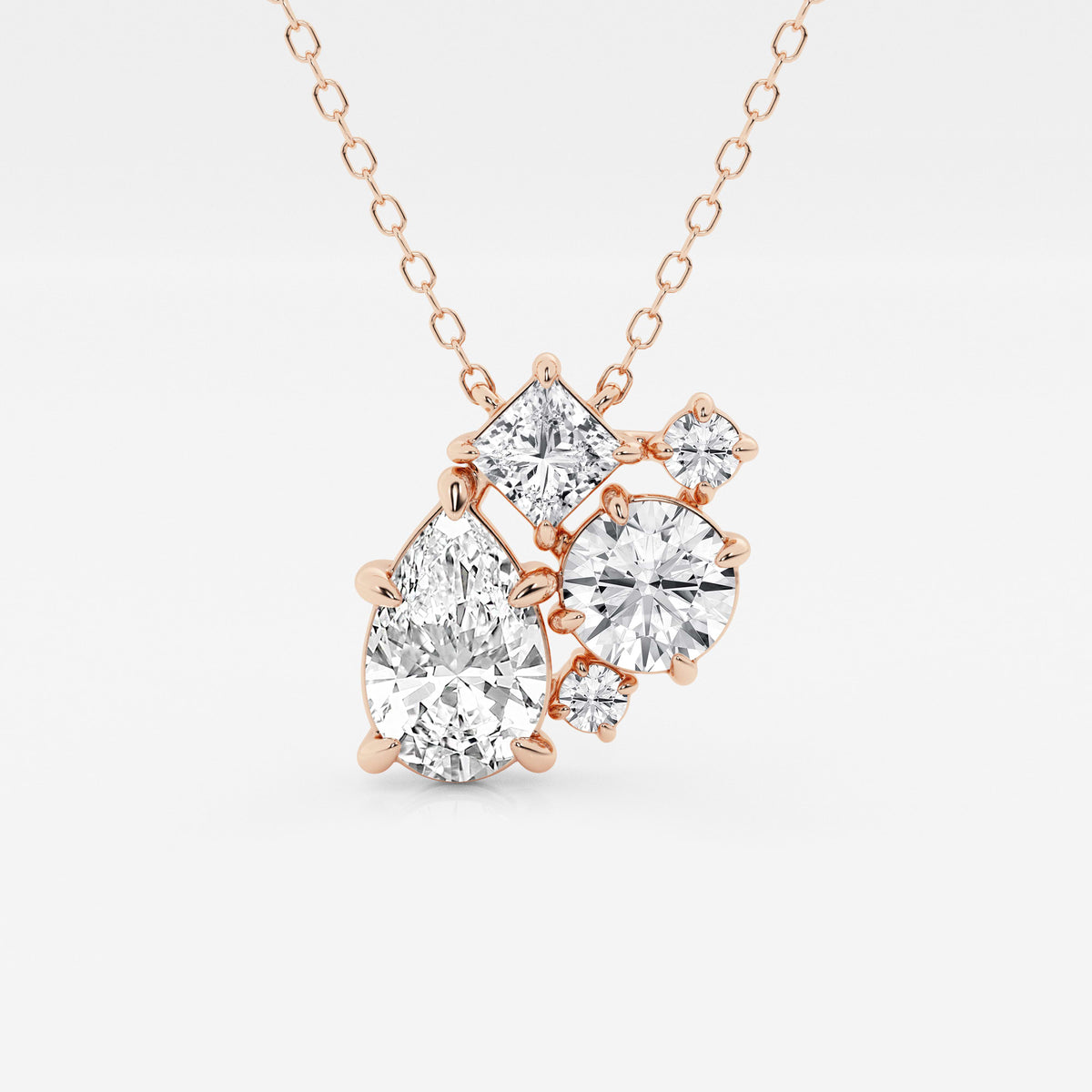 Mosaic Lab Grown Diamond Fem-steins anheng | GBP040 | 1be402d76793