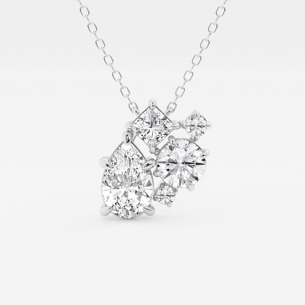 Mosaic Lab Grown Diamond Fem-steins anheng | GBP040 | 054d83dcd7a2