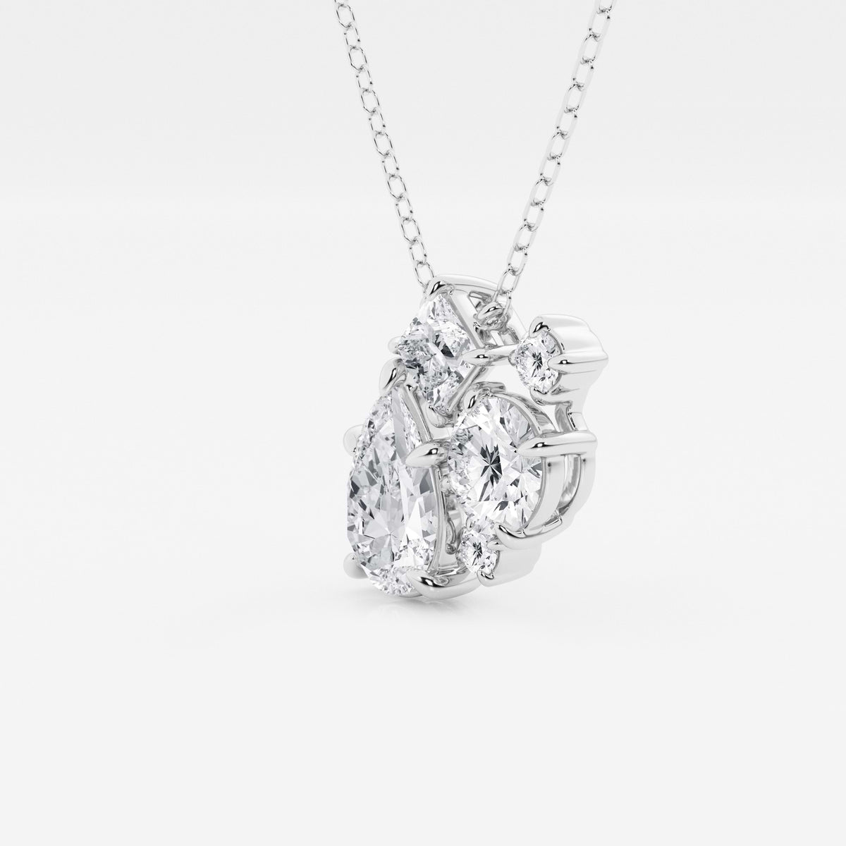 Mosaic Lab Grown Diamond Fem-steins anheng | GBP040 | ccc8f7610048