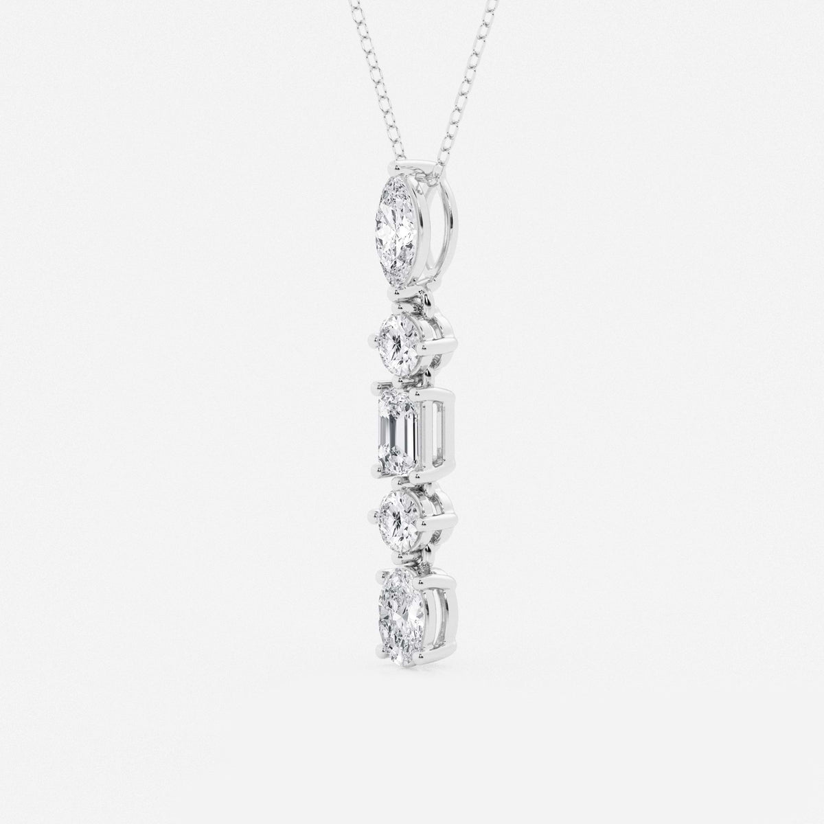 várias lapidações — Pendente com diamantes de laboratório | GBP074 | aa2a4432a84e