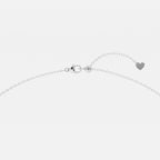 Colgante con halo de diamantes cultivados en laboratorio y piedras preciosas ovaladas | GBP008-S01 | 79c3358a7624
